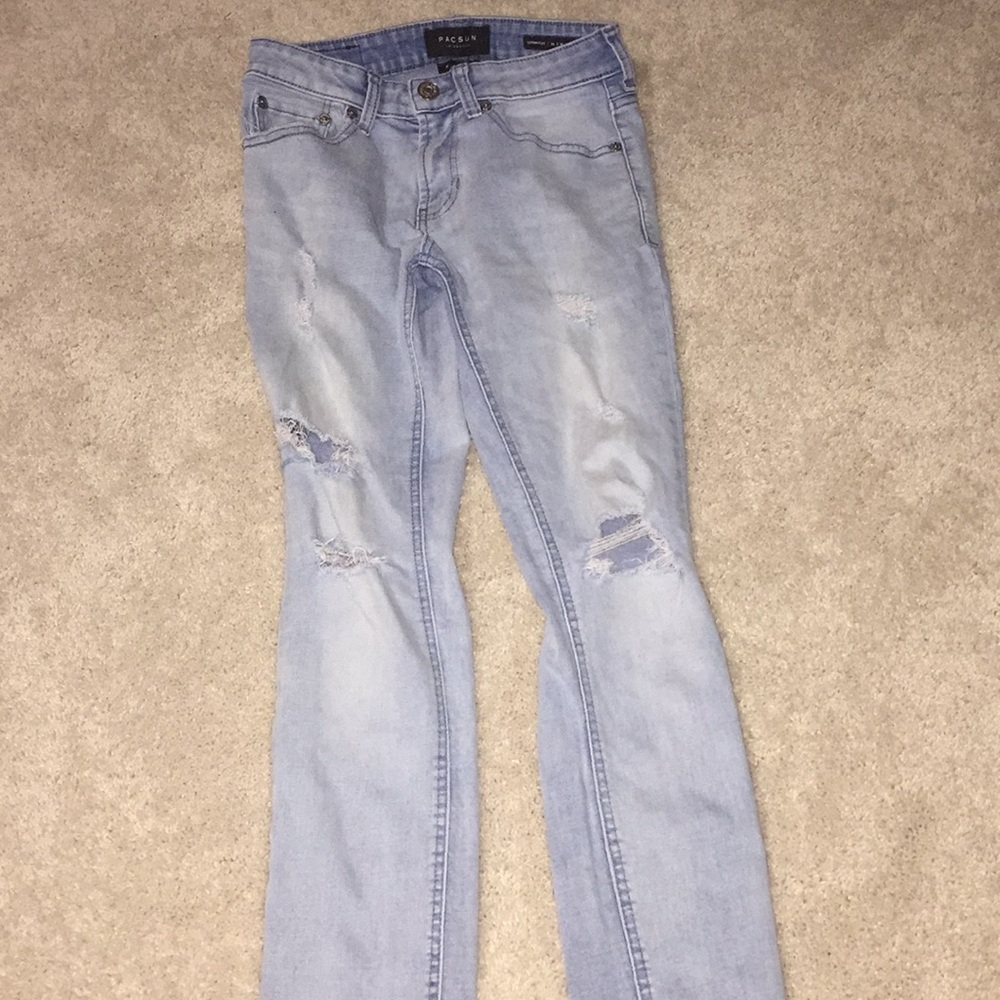 Men’s ripped pacsun skinny jeans